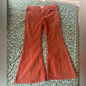 Women’s vintage corduroy bell bottom pants